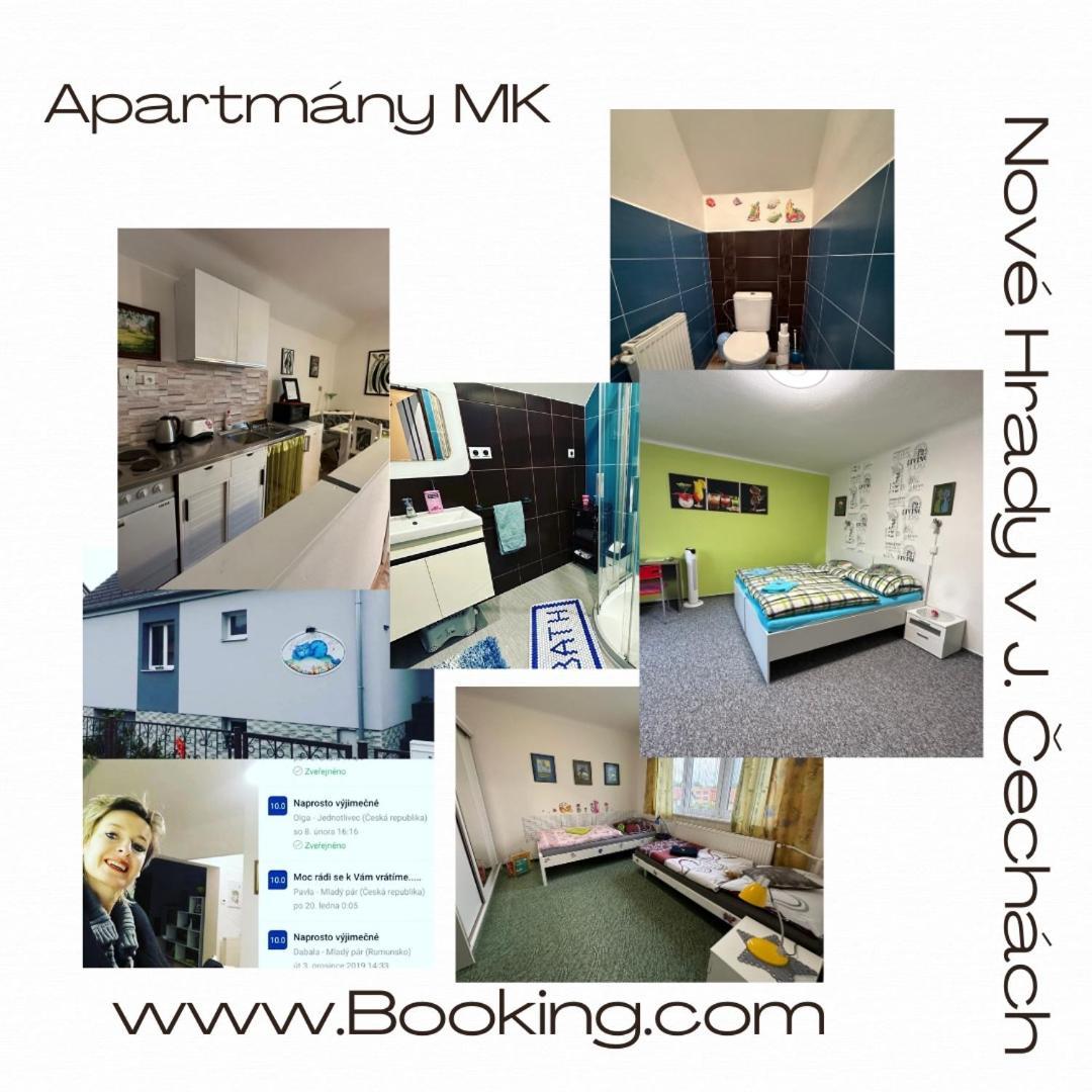 Apartmany Mk U Modre Kocky Nové Hrady Dış mekan fotoğraf